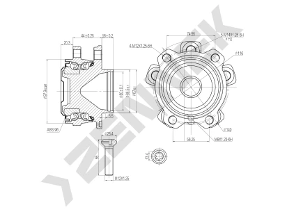 Weel hub DHB0017
