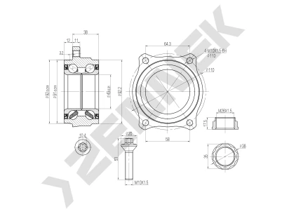 Weel hub DHB0024