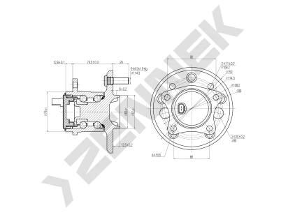 Weel hub DHB0025