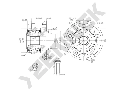 Weel hub DHB0027