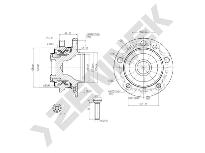 Weel hub DHB0028