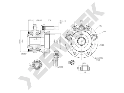Weel hub DHB0029