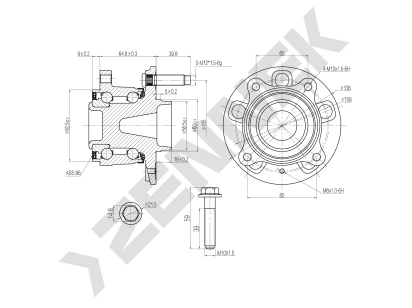 Weel hub DHB0034