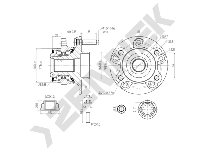 Weel hub DHB0037