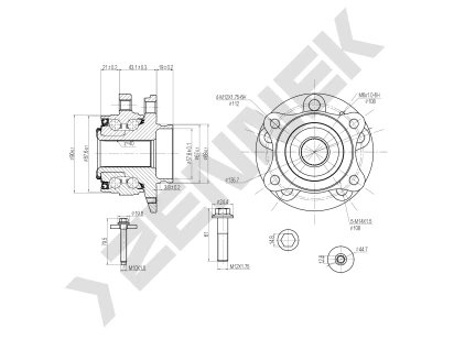 Weel hub DHB0038