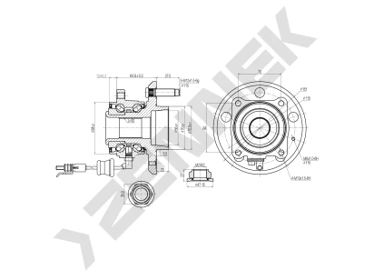 Weel hub DHB0044