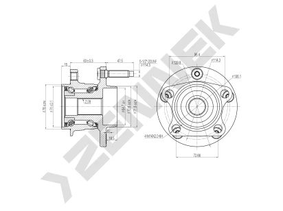 Weel hub DHB0045