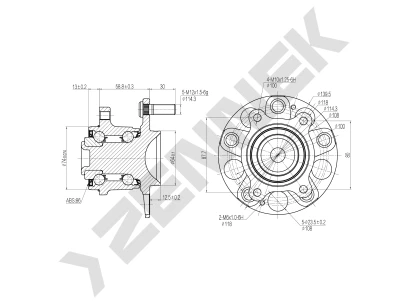 Weel hub DHB0046