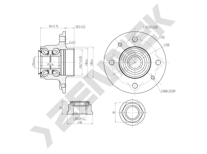 Weel hub DHB0048