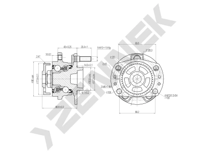 Weel hub DHB0056