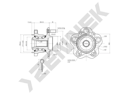 Weel hub DHB0057