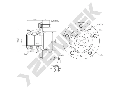 Weel hub DHB0059