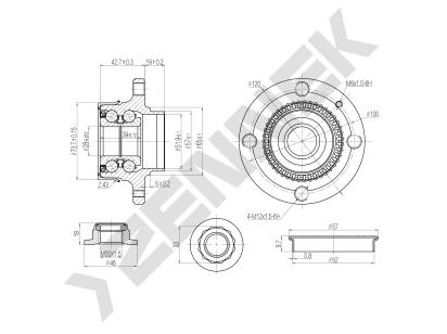 Weel hub DHB0060