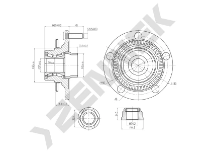 Weel hub DHB0061