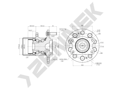 Weel hub DHB0065