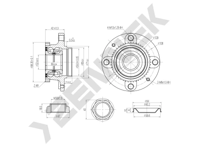 Weel hub DHB0066