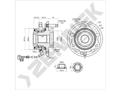 Weel hub DHB0067