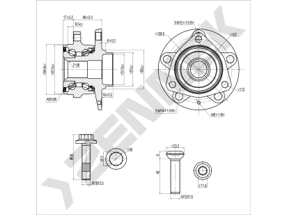 Weel hub DHB0070
