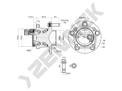 Weel hub DHB0078