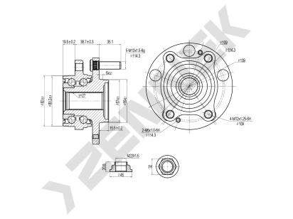 Weel hub DHB0079
