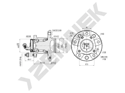 Weel hub DHB0082