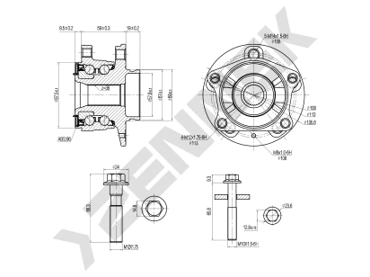 Weel hub DHB0087