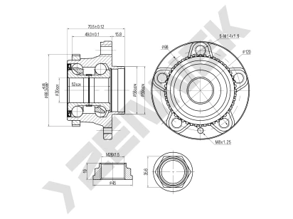 Weel hub DHB0090