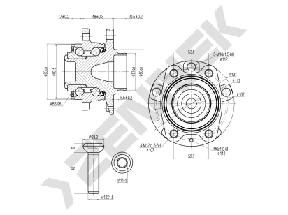 Weel hub DHB0092