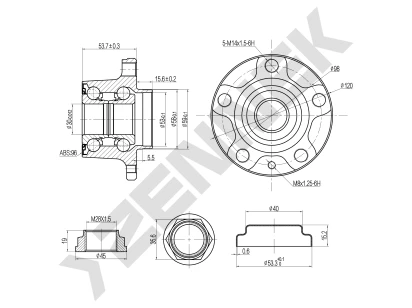 Weel hub DHB0093