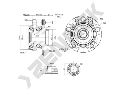 Weel hub DHB0095