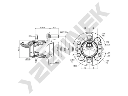 Weel hub DHB0096