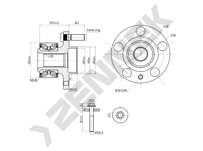 Weel hub DHB0099
