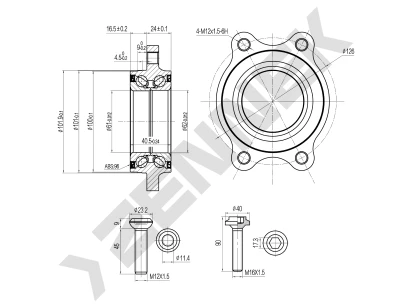 Weel hub DHB0106