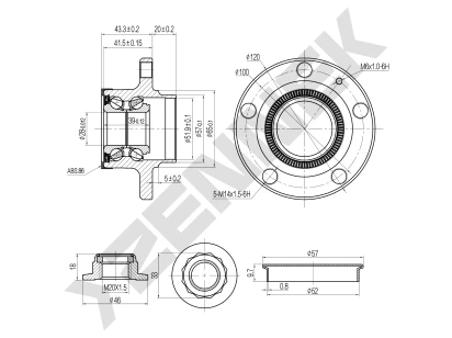 Weel hub DHB0110