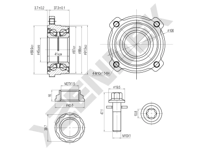 Weel hub DHB0111