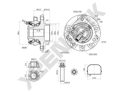 Weel hub DHB0117