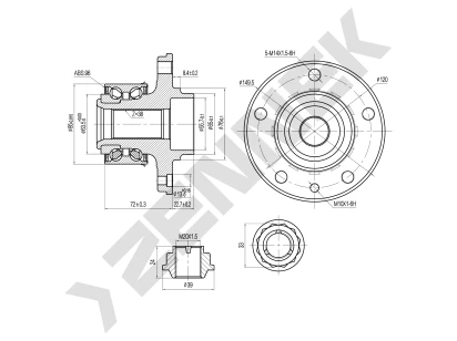 Weel hub DHB0126