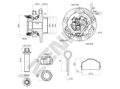 Weel hub DHB0127