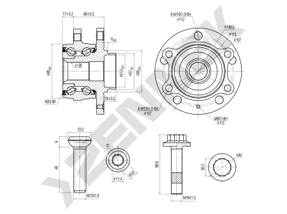 Weel hub DHB0128