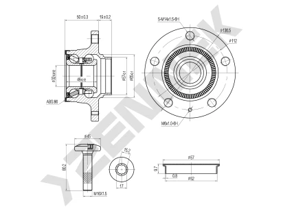 Weel hub DHB0129