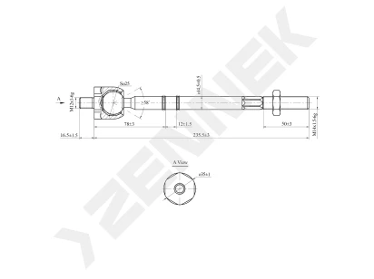 Tie rod DTR0065