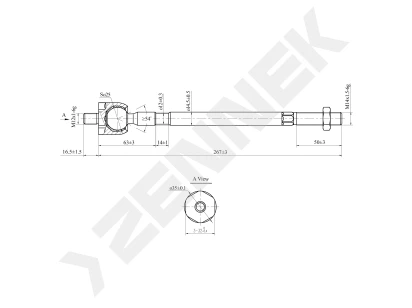 Tie rod DTR0066