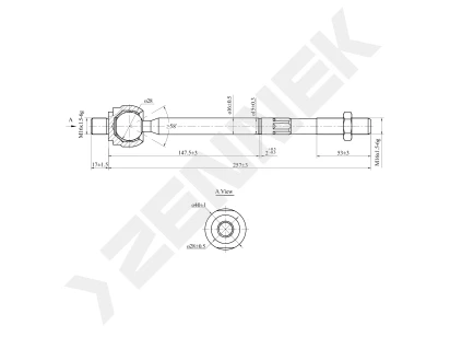 Tie rod DTR0073