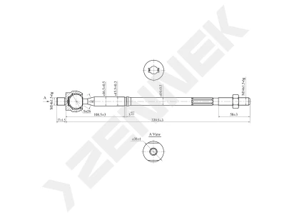 Tie rod DTR0074