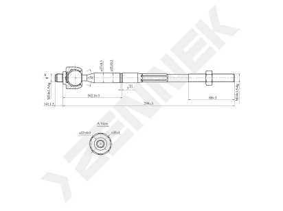Tie rod DTR0077