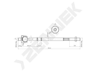 Tie rod DTR0078
