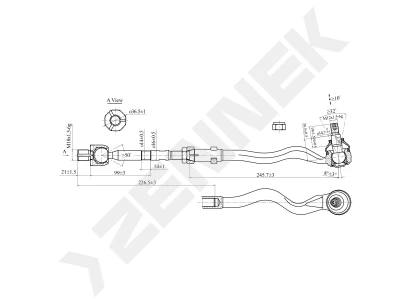 Tie rod DTR0080