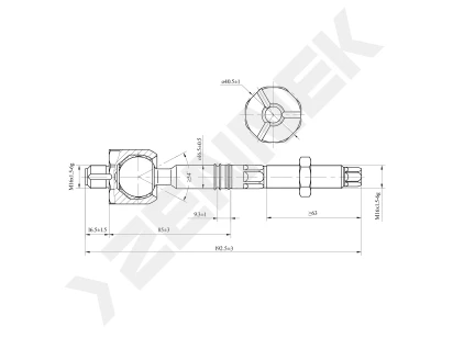 Tie rod DTR0071