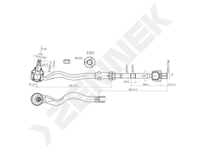 Tie rod DTR0081