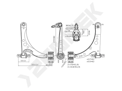 Lever DCA0412
